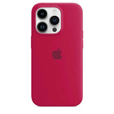Silikonfodral iPhone 16 Pro Rose Red - SAINT CLARE